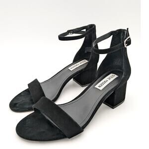 Steve Madden Irenee Heeled Sandals Black Women's size US6.5M